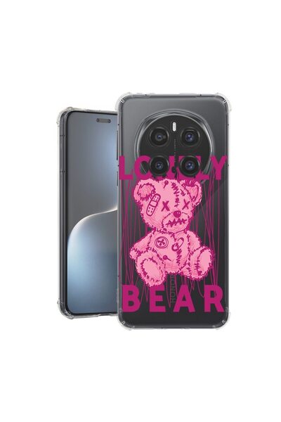 bestcase Θήκη για Honor Magic7 Pro, Αντικραδασμική 1.5MM, Σχέδιο Αρκουδάκι Μο...