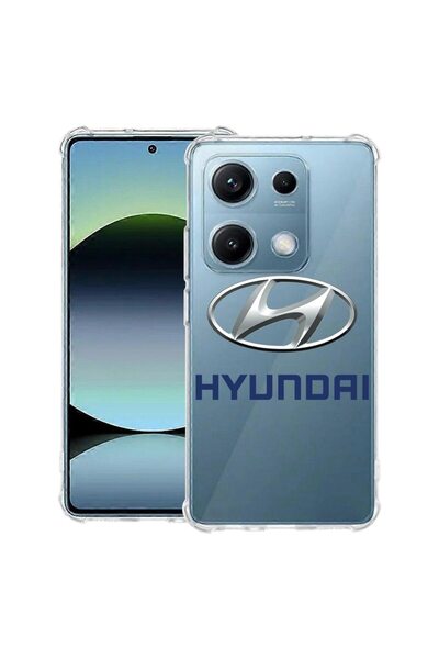 bestcase Αντικραδασμική Θήκη Συμβατή με OPPO A6 Pro, με Σχέδιο Hyundai, Ενισχ...