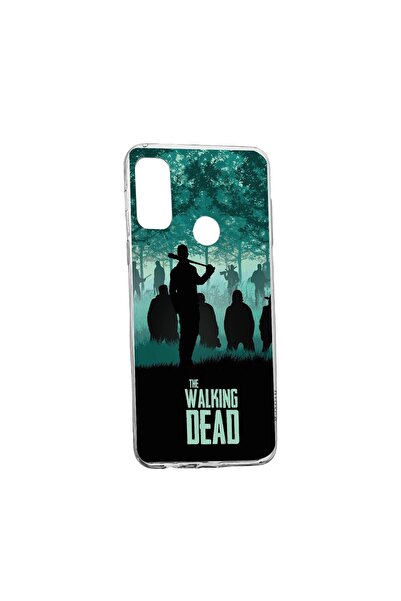 bestcase Husa Silicon The Walking Dead, Compatibila Cu Motorola Moto E40, rez...