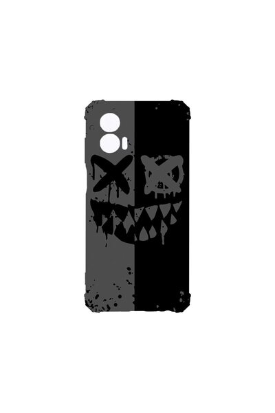 bestcase Husa Anti Shock 1.5MM, compatibilă cu Motorola Edge 50 Fusion, Smile...
