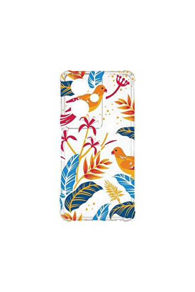 bestcase Αντικραδασμική Θήκη 1.5MM, Συμβατή με OPPO Reno 11F, Πολύχρωμα Πουλι...