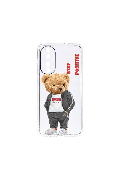 bestcase Διαφανής Θήκη Σιλικόνης 2MM, Συμβατή με Honor 90 5G, Με σχέδιο  "Sta...