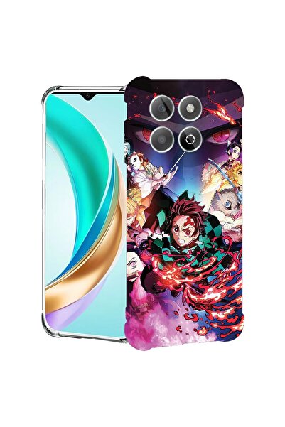 bestcase ¬Æ Husa compatibila Honor X8C, Anti Shock 1.5MM, Demon Slayer, Prote...