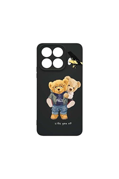 bestcase BestCase Slim SIlicon 0.8MM Case, Compatible with Honor X6a, Teddy B...