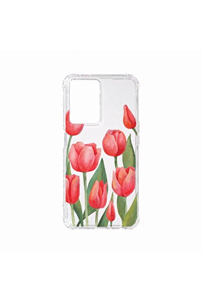 bestcase Husa BestCase¬Æ Anti Shock, Compatibila Cu OPPO A77, Red Tulips, Rez...