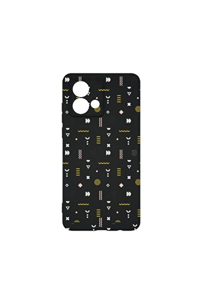 bestcase Λεπτή Θήκη Σιλικόνης 0.8MM, Συμβατή με Motorola Edge 40 Neo, Σύμβολα...