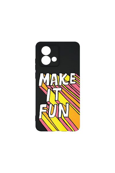 bestcase Λεπτή Θήκη Σιλικόνης 0.8MM, Συμβατή με Motorola Edge 40 Neo, Make It...