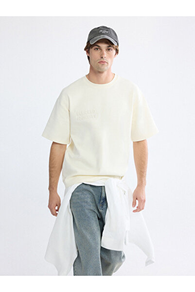 LC Waikiki Vizyon New Season Crew Neck Printed Men's T-Shirt