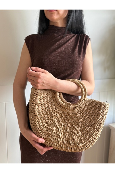 lalettobags Women's Straw Handbag & Crossbody Bag