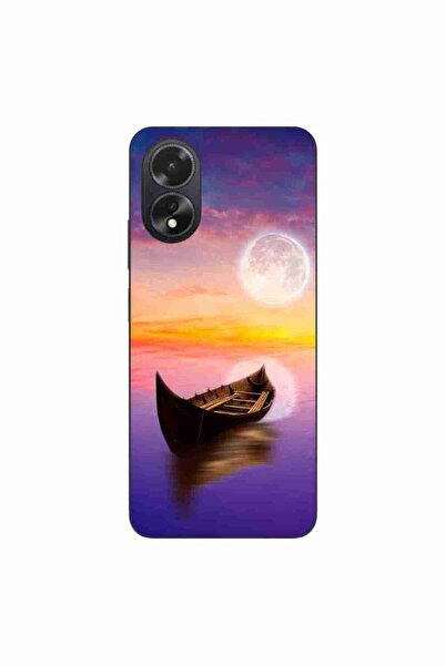 OEM Husa compatibila cu Oppo A18 4G Silicon Gel Tpu Model Moonlit Serenity