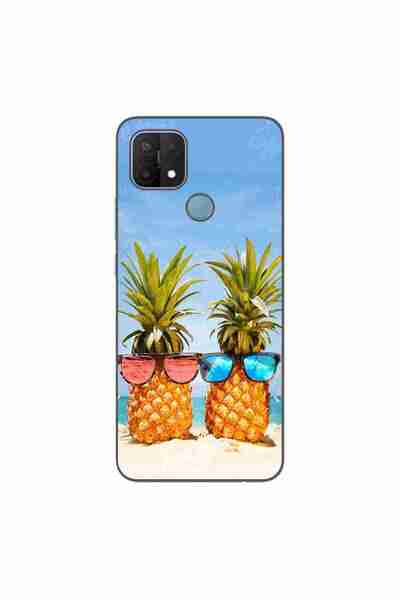 OEM Θήκη συμβατή με Oppo A15 και A15s, Σιλικόνης Gel TPU, Σχέδιο Ανανάδες Παρ...