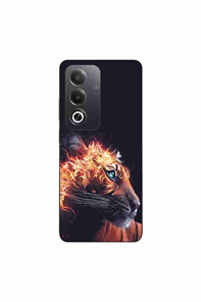 OEM Husa compatibila cu Oppo A80 Silicon Gel Tpu Model Flameborn Tiger
