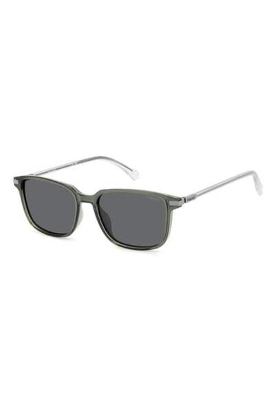 Polaroid PLD 4169/G/S/X GREEN GREY for MAN Sunglasses 54 mm