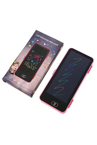 Ingift Pencil case with LCD drawing tablet in the shape of a phone