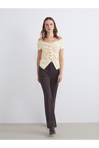 LC Waikiki Slim Fit Flared Women's Trousers