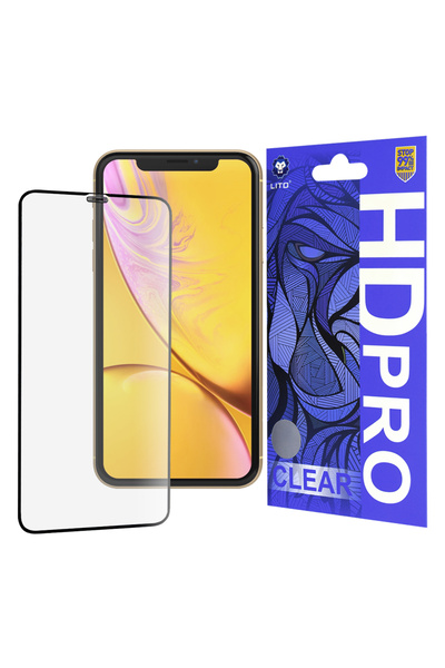 Lito Protective film for iPhone 11 / iPhone XR, Transparent; Shockproof; Full...