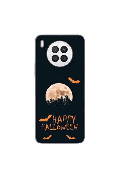 OEM Θήκη συμβατή με Huawei Nova 8i Σιλικόνης Gel TPU με σχέδιο Happy Hallowee...