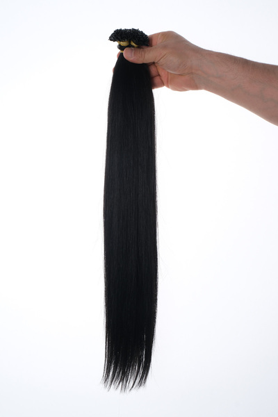 Mikro Birinci Sınıf Yüzde Yüz Gerçek Insan Saçı (KAHVE 4/0 SAÇ RENGİ)45 Cm (5...