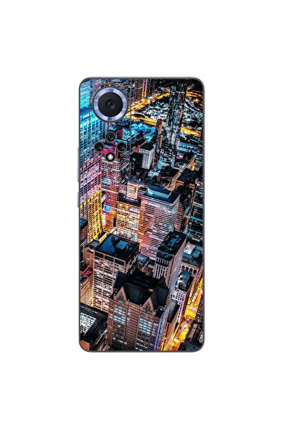 OEM Husa compatibila cu Huawei Nova 9 Silicon Gel Tpu Model Night City