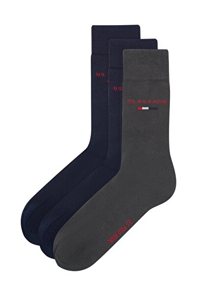 U.S. Polo Assn. Cotton Socks Set of 3 Daily Comfortable Socks