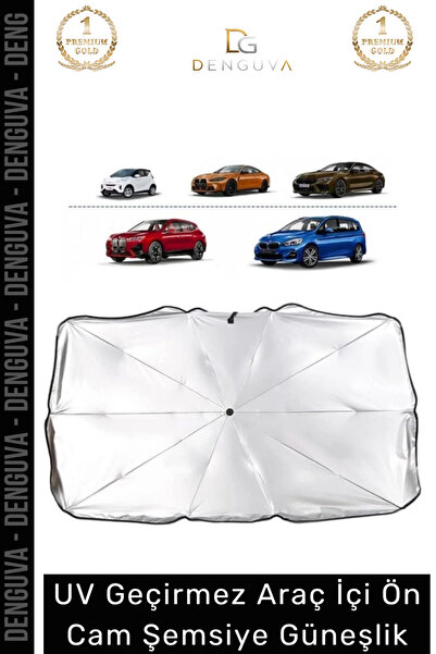 Denguva # Windshield Sunshade Titanium Silver Coated Uv Protective Heat Insul...