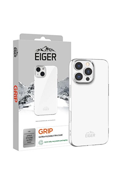 EIGER Husa Grip iPhone 16 Pro Max Clear