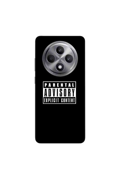 OEM Husa compatibila cu Oppo Reno12 FS Silicon Gel Tpu Model Parental Advisory