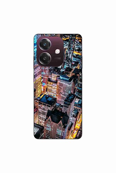 OEM Θήκη συμβατή με Oppo A60 5G Σιλικόνης Gel TPU Μοντέλο Νυχτερινή Πόλη