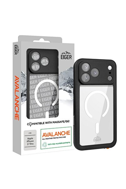 EIGER Husa Avalanche Magsafe iPhone 17 Pro Black