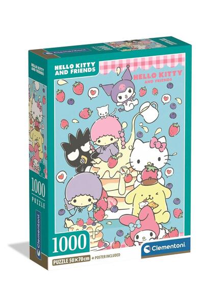 CLEMENTONI Puzzle 1000 Hello Kitty