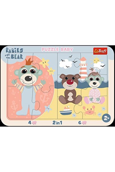 Trefl Puzzle cu piese Baby - S≈Çodkie Bobaski