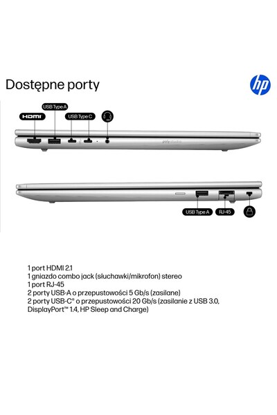 HP ProBook 4 G1i Ultra 7 255U 16"WUXGA 300nits 60Hz AG 16GB DDR5 5600 SSD512 ...
