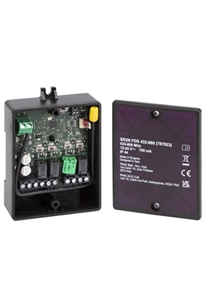 FAAC Controler/receptor radio XR2N FDS 433-868 2-canal universal (787023)