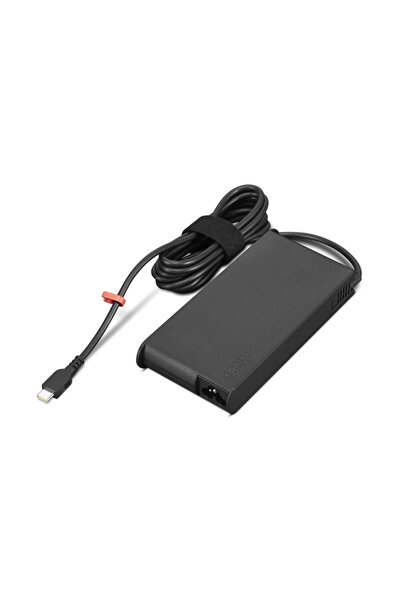 LENOVO Sursă de alimentare AC subțire GaN USB-C de 180W pentru stație de lucr...
