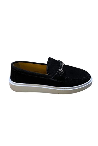 Moon Shoes Pantofi casual pentru bărbați, cu talpă plată, din piele naturală,...