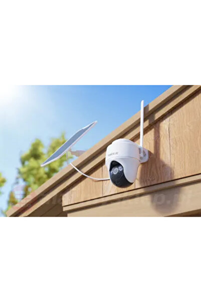 ReoLink G440 Go Series cu panou solar, 2 camere wireless 4G LTE, alb, cu pano...