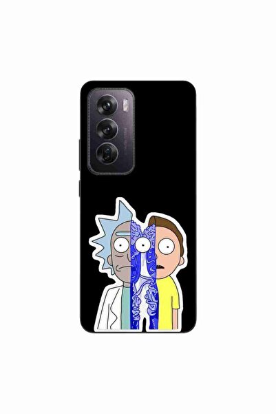 OEM Husa compatibila cu Oppo Reno12 Pro Silicon Gel Tpu Model Rick And Morty ...