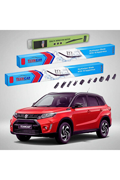 TEAMCAR Υαλοκαθαριστήρες Suzuki Vitara LY Facelift 2024+ |   Σετ Εμπρός και Π...