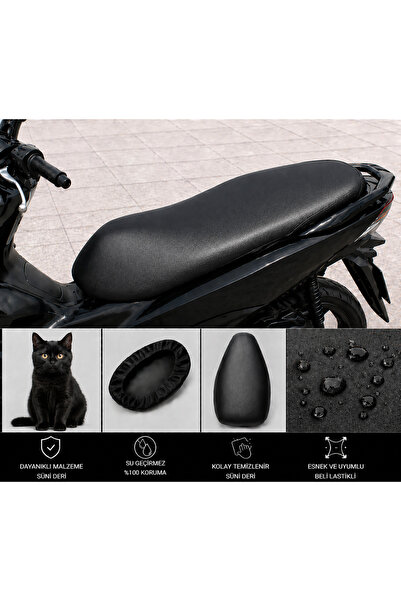 lawrenceshop Husa pentru șa motocicletei Asia AS 150-12 Protecție impermeabil...