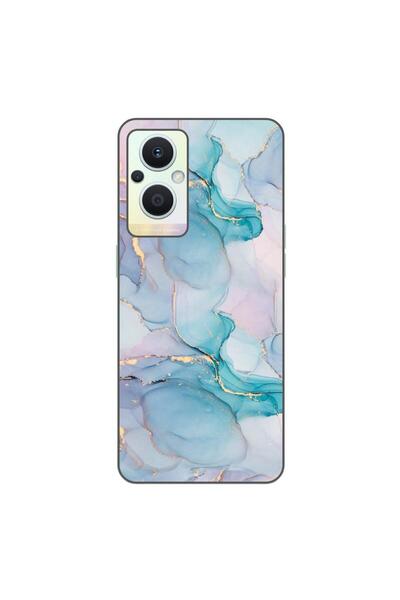 OEM Husa compatibila cu Oppo Reno7 Lite Silicon Gel Tpu Model Abstract Waterc...