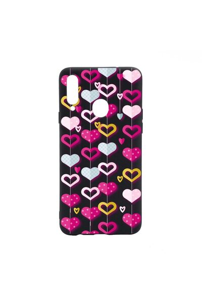 bestcase Θήκη σιλικόνης συμβατή με Huawei P20 Lite, Χαριτωμένα Καρδιές, ανθεκ...