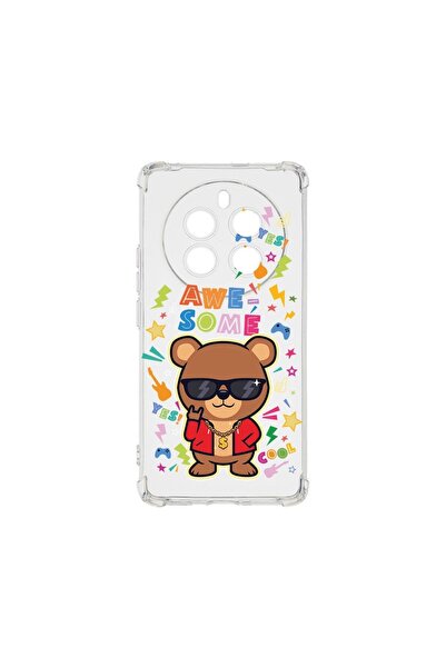 bestcase Противоударен калъф 1.5ММ, съвместим с Realme 12 Pro Plus, Сладък ди...