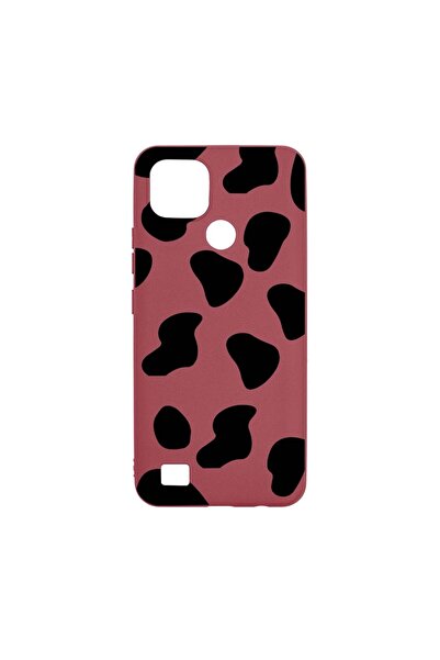 bestcase Silicone Case, Compatible with Realme C21, Black Cow, wear-resistant...
