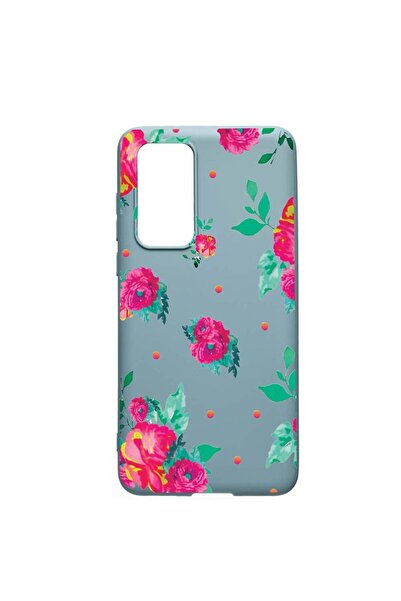 bestcase Husa Huawei P40, Roses - Pastel Colors, rezistenta la uzura, anti-al...