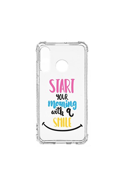 bestcase Husa Anti Shock Silicon Compatibila Cu Huawei P30 Lite, Smile At Mor...