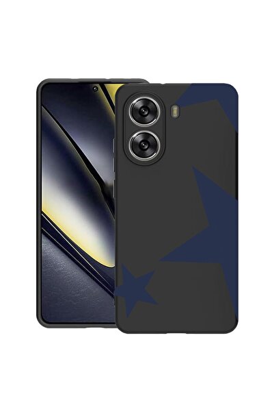 bestcase ¬Æ Husa pentru Poco X7 Pro 5G, Retro Star, Slim Silicon 0.8MM, Antis...