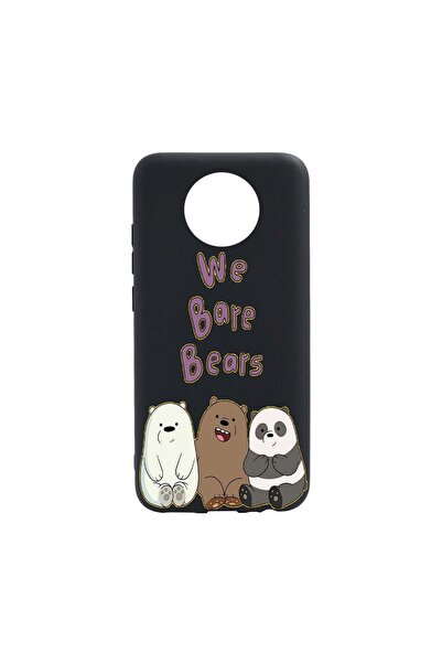bestcase Husa Silicon We Bare Bears, compatibila cu Nokia C10, rezistenta la ...