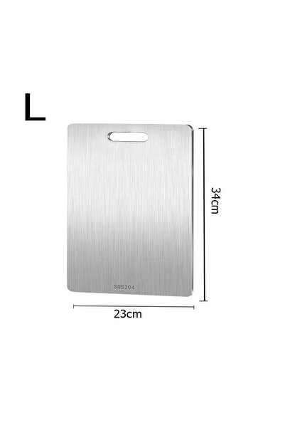 Choice1 SliverL New Cutting Board for Kitchen 304 Stainless Steel Chopping Bo...