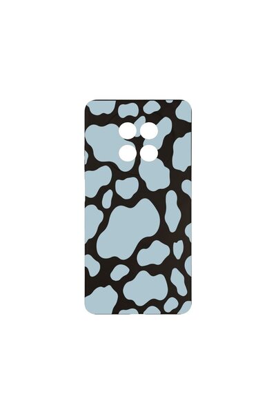 bestcase Λεπτή Θήκη Σιλικόνης 0.8MM, Συμβατή με Realme 12 5G, Μπλε Αγελάδα, Π...