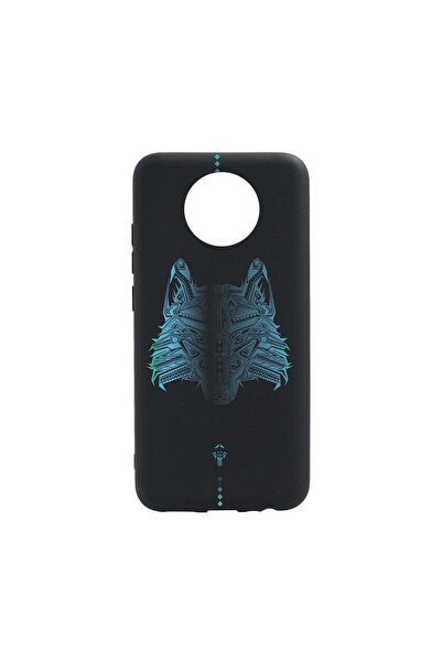bestcase Husa Silicon Compatibila Cu Nokia C20, Wolf, rezistenta la uzura, an...